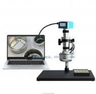 高清電動3D三維視頻立體顯微鏡360度旋轉觀察體視顯微鏡